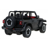 Jeep Wrangler Rubicon czarny RASTAR model 1:14 Zdalnie sterowane auto + pilot 2,4 GHz